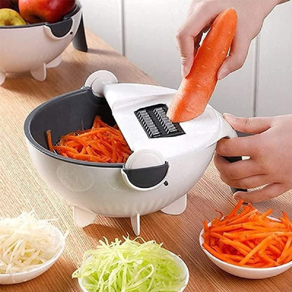 9 in 1 Multifunction Plastic Magic Rotate Vegetable Cutter || Maharaj Special Services ||