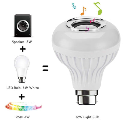 Led Bluetooth Music Disco Light - Bluetooth Speakers  with Remote Control