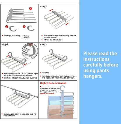5-in-1 Space Saving Hanger || Maharaj Special Services ||