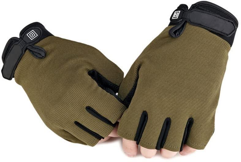 Anti-Slip Breathable Bike Sports Gym & Fitness Gloves��(Green) || Maharaj Special Services ||
